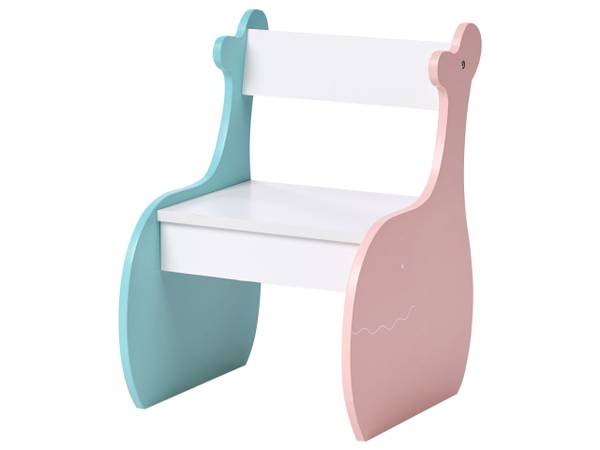 Kindertisch mit Stühlen WOOLI 3-tlg Holzwerkstoff - 58 x 60 x 58 cm
