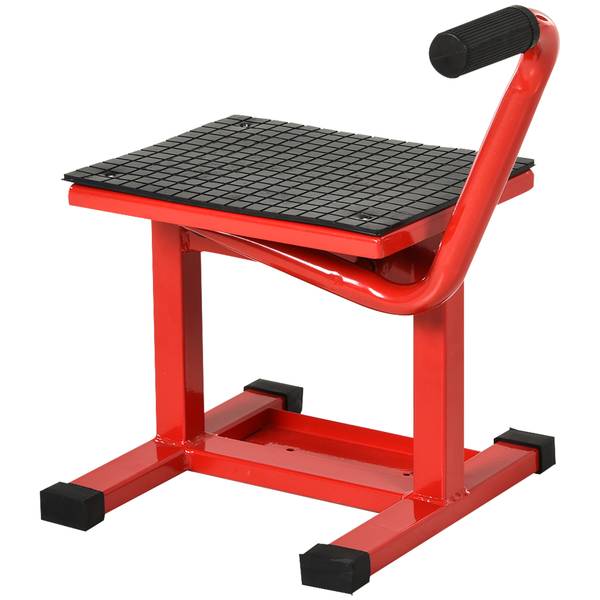 Motorradheber C30-011RD Rot - Metall - 34 x 43 x 48 cm