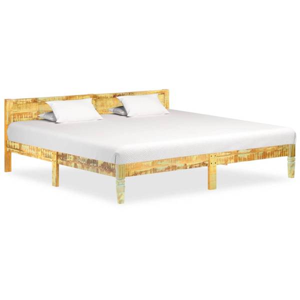Massivholzbett XT 2302 Braun - Massivholz - 205 x 73 x 205 cm
