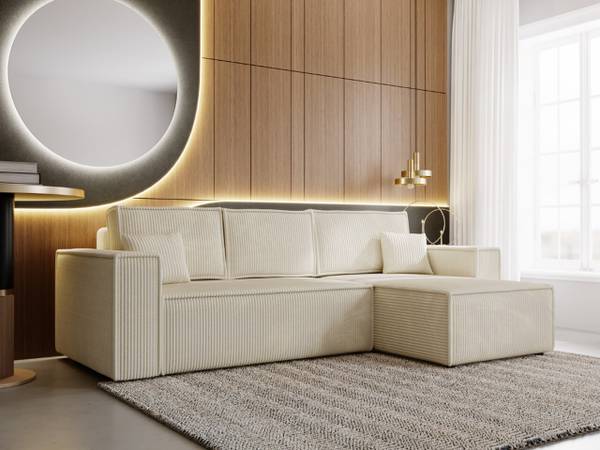 Ecksofa PRATO XL Beige