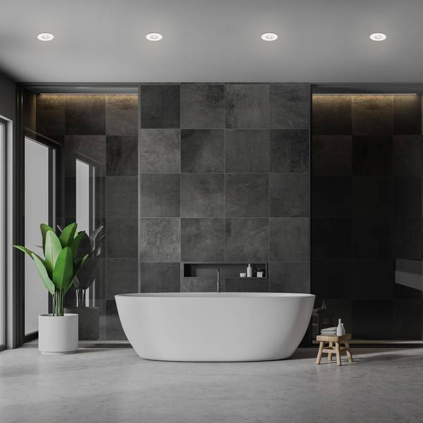 LED Einbauleuchten, weiß, dimmbar, 4xLED Weiß