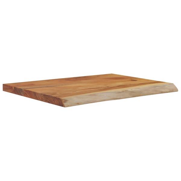 Wandregal XT6254 Braun - Massivholz - 40 x 3 x 50 cm