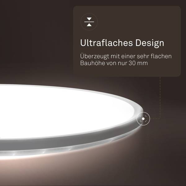 LED Deckenleuchte BKL1643 Weiß