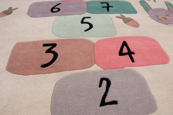 Kurzflorteppich Hopscotch 160 x 230 cm