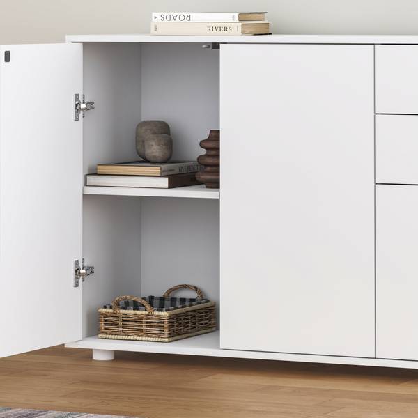 Sideboard Paarl Weiß