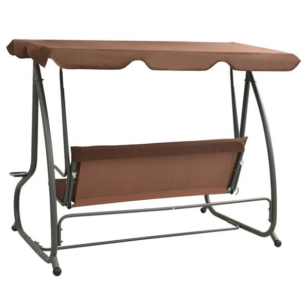 Banc de balançoire 3006430 Marron - Polyester - 232 x 170 x 125 cm