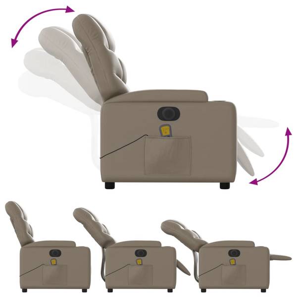 Massagesessel 3032274-2 Braun - Kaffeebraun