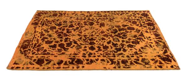 Vloerkleed Vintage Royal XXXIV oranje - wol - 94 x 1 x 137 cm