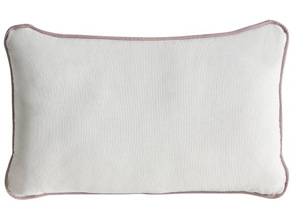 Dekokissen PENTACE 3-tlg Pink - Naturfaser - 45 x 5 x 45 cm