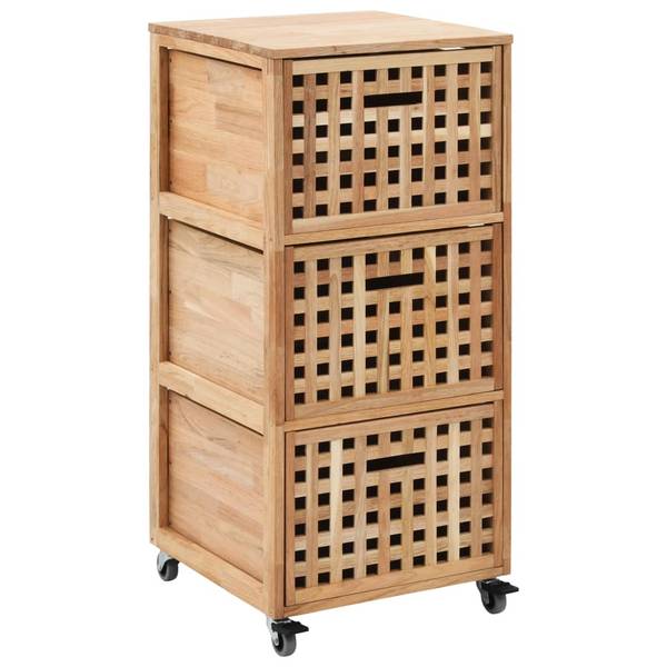 Armoire de rangement 247601 Marron - Bois massif - 41 x 91 x 41 cm
