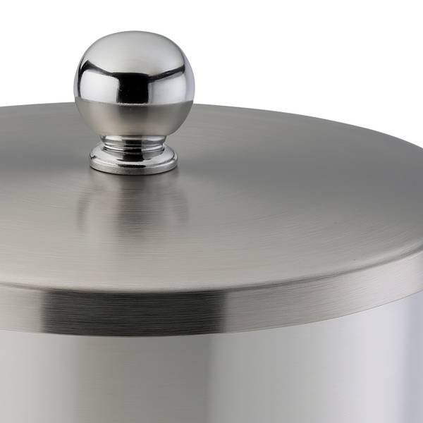 Reserverolhouder rvs 3 rollen zilver - roestvrij staal - 15 x 37 x 15 cm