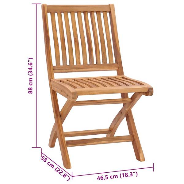 Gartenstuhl 3016491-4 8er Set Breite: 46 cm