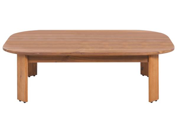 Couchtisch TALSANO Braun - Massivholz - 80 x 36 x 120 cm