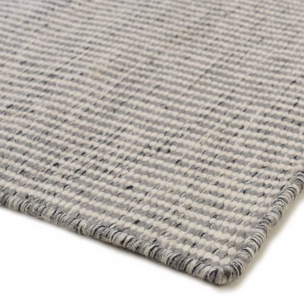 Teppich QUENTIN Weiß - Textil - 160 x 230 cm