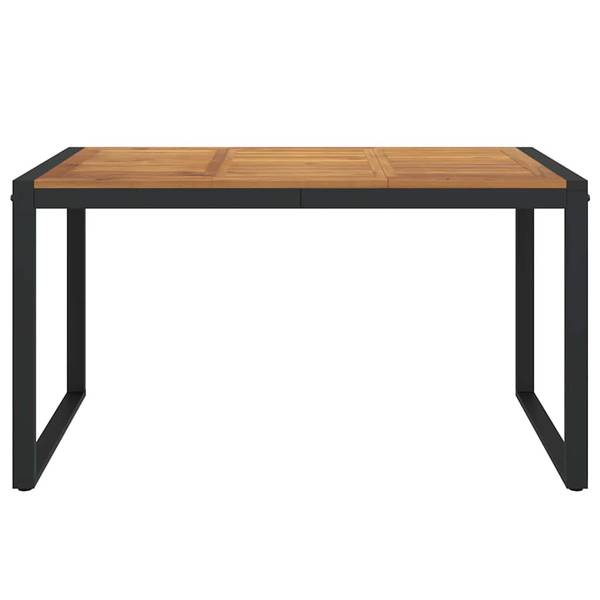 Gartentisch 3028517 Braun - Akazie - 80 x 75 x 140 cm