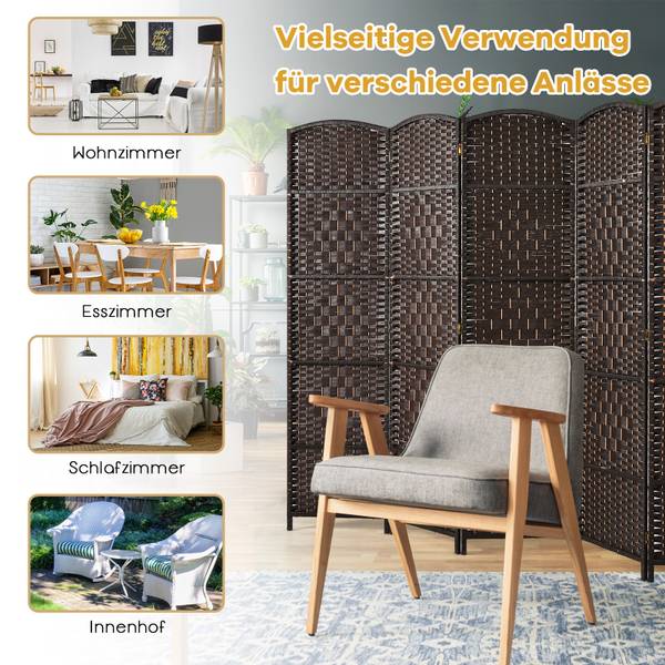 Paravent VH33991 Braun