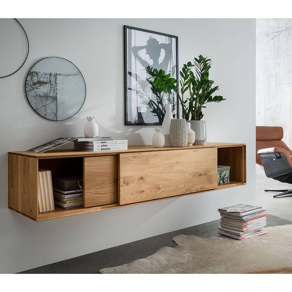 Lowboard WYNDHAM-69-3 Braun - Eiche - 170 x 33 x 41 cm