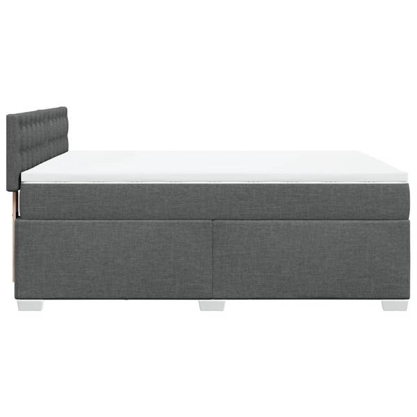 Sommier à lattes de lit 3038760 Gris - Textile - 160 x 100 x 200 cm