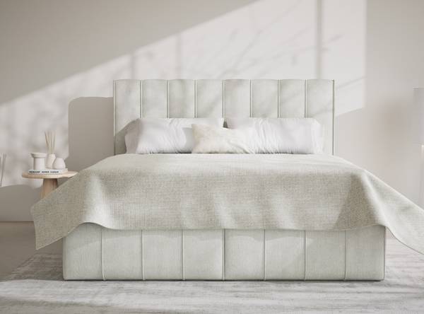 Boxspringbett Moretti Creme - Liegefläche Breite: 180 cm
