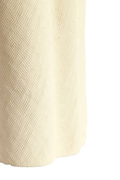 Topf FLOVILLA Weiß - Keramik - 14 x 40 x 26 cm