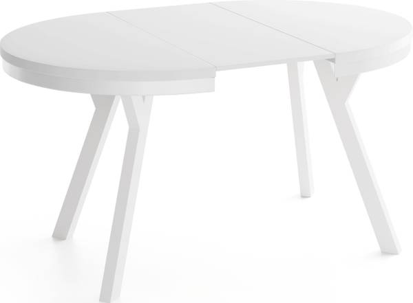 Ausziehbarer Esstisch Vero Neo Weiß - 80 x 130 cm
