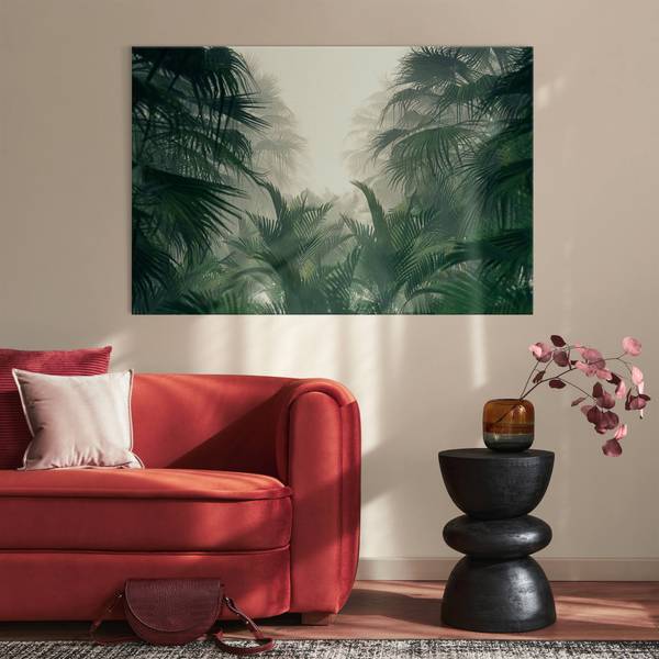 Akustikbild Tropenpflanzen 180 x 120 cm