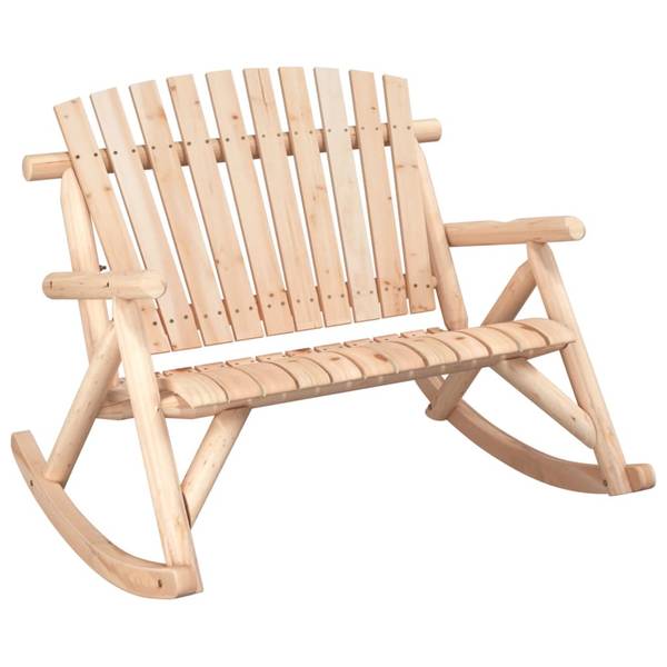 Salon de jardin 3185527 lot de 3 Marron - Bois massif - 96 x 102 x 123 cm