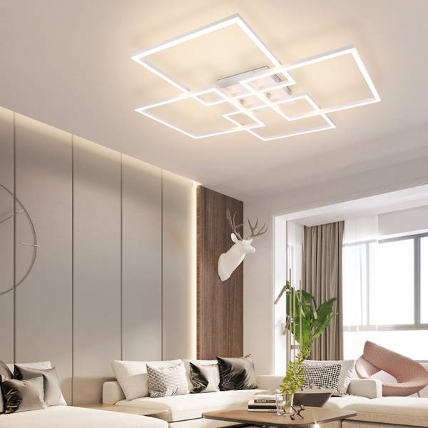 Plafonnier opsfc Blanc - 73 x 73 cm