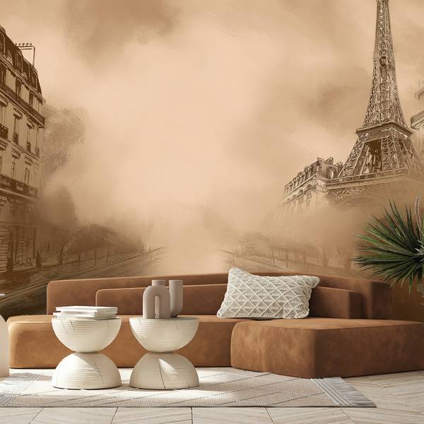 Fototapete Paris Stadt Vintage 400 x 280 cm