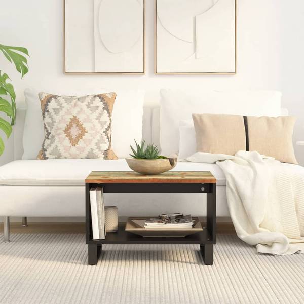 Table basse 3032009 Bois massif - 50 x 40 x 60 cm