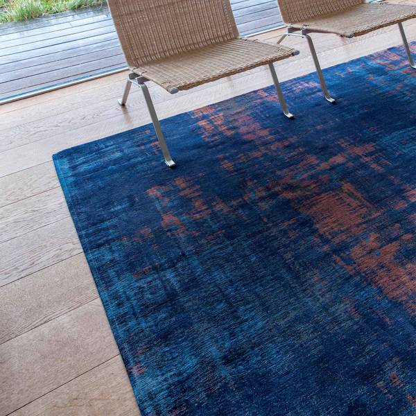 Flachgewebter Teppich Venetian Dust Schwarz - Textil - 240 x 1 x 340 cm
