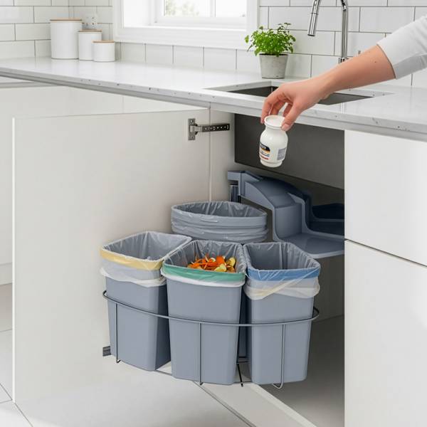 mülltrenner 3-fach Curver Trio V2 Abfalleimer 40L Treteimer Müllsortierung 3 Fächer Mülltrennsystem Abfalltrennsystem Inneneimer aus Kunststoff Malen mit Wein: Malkurs