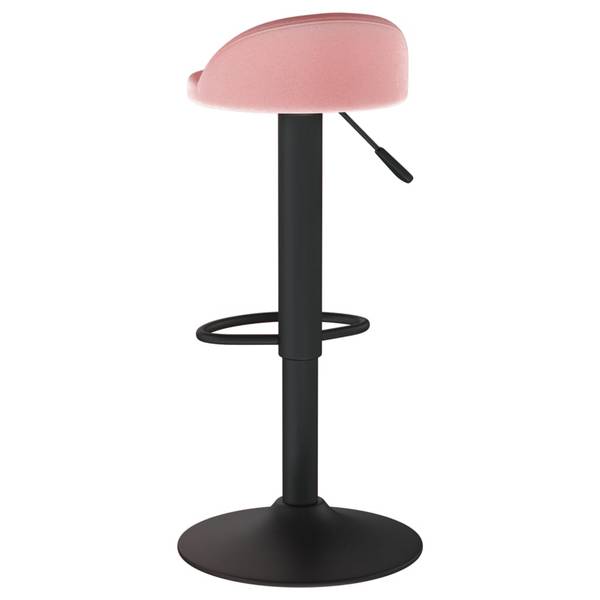 Tabouret de bar 3007071-2 lot de 2 Rose foncé