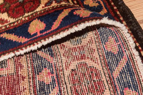 Orientteppich Nomadic Rot - Wolle - 138 x 1 x 329 cm