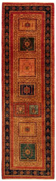 Loper Vloerkleed Kashkuli XLVIII rood - wol - 82 x 1 x 288 cm