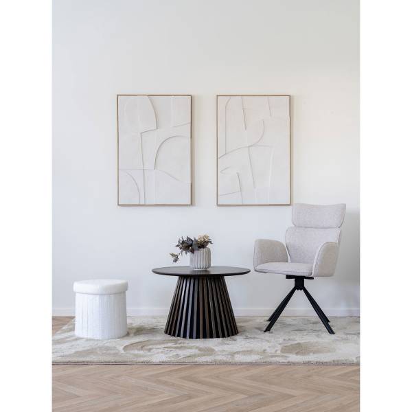 Wandkunst VK8681847496267 Weiß - Holzwerkstoff - 60 x 90 x 3 cm
