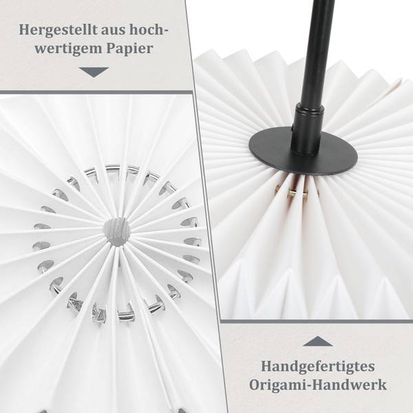 Pendelleuchte Paziel Weiß