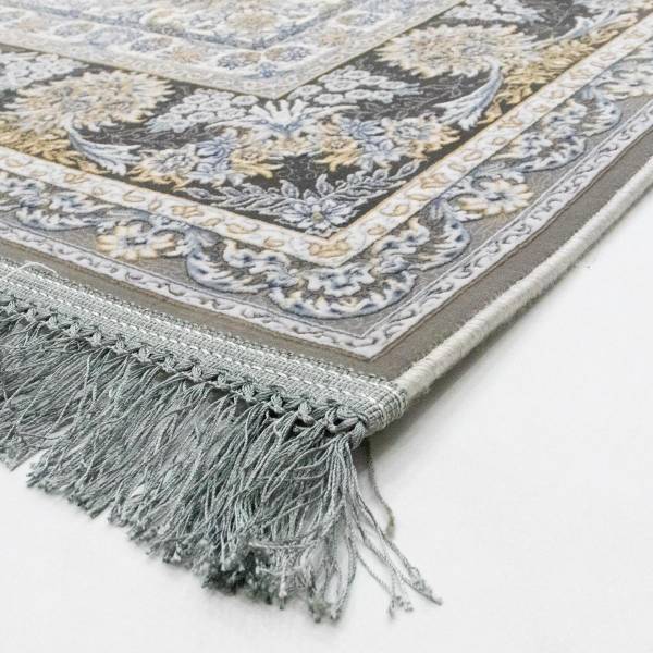 Kurzflorteppiche Shayan Grau - Naturfaser - 100 x 1 x 200 cm