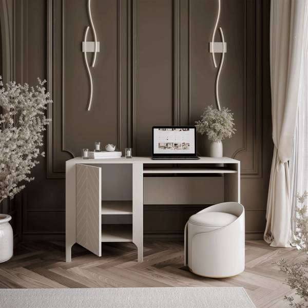 Schreibtisch LUMI Beige