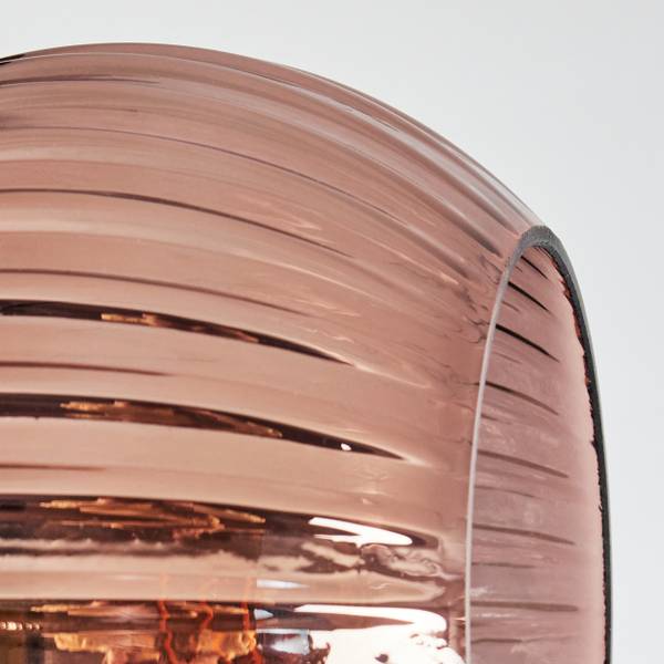 Deckenleuchte Cesaro Aluminium - Klarglas - 34 x 44 x 32 cm