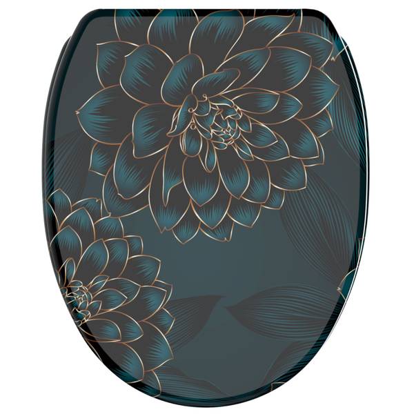 WC-Sitz Dahlien Tiefe: 48 cm