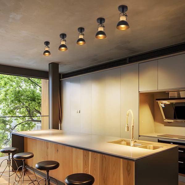 spot plafond LED Jhrm3 Noir
