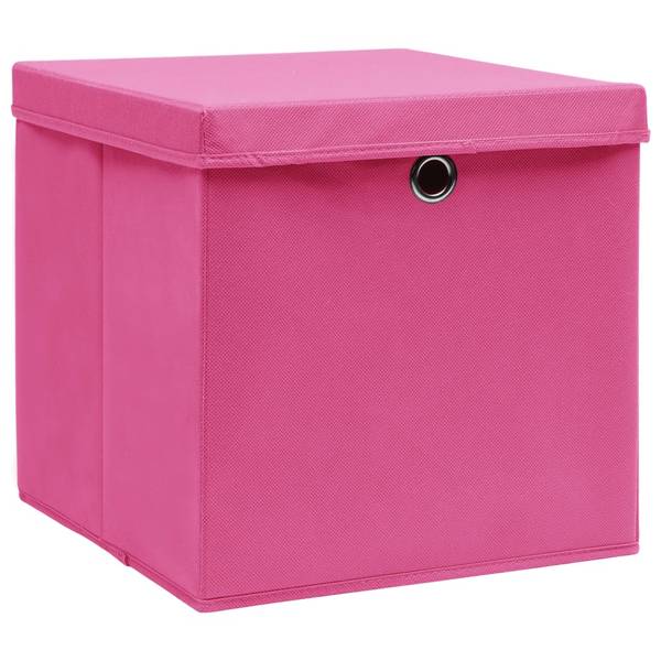 Opbergbox 3004572-4 set van 10 roze