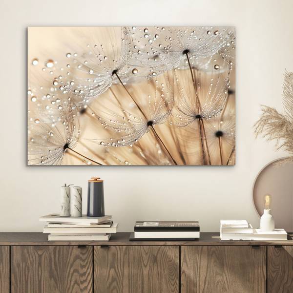METALLBILD Löwenzahn 60 x 40 cm