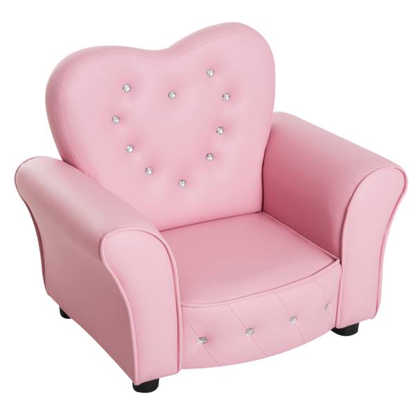 Kindersessel Prinzessin 310-025 Pink - Kunststoff - 42 x 49 x 59 cm