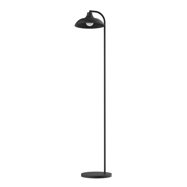 Lampadaire Parigina Noir - Métal - 30 x 165 x 30 cm