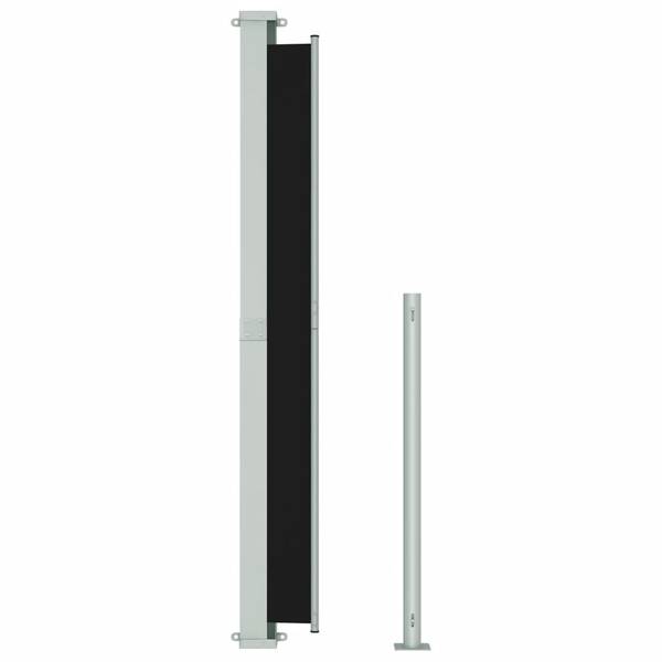 Seitenmarkise D2048 Schwarz - 300 x 1 x 220 cm
