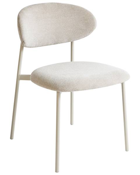Stuhl COWLEY 2-tlg Beige - Textil - 46 x 76 x 51 cm