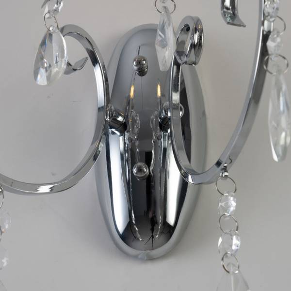 Wandleuchte Pavia Silber