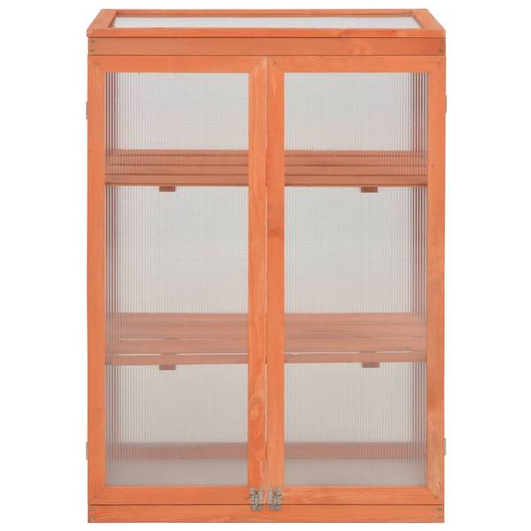 Gewächshaus 170646 Braun - Kunststoff - 47 x 109 x 75 cm